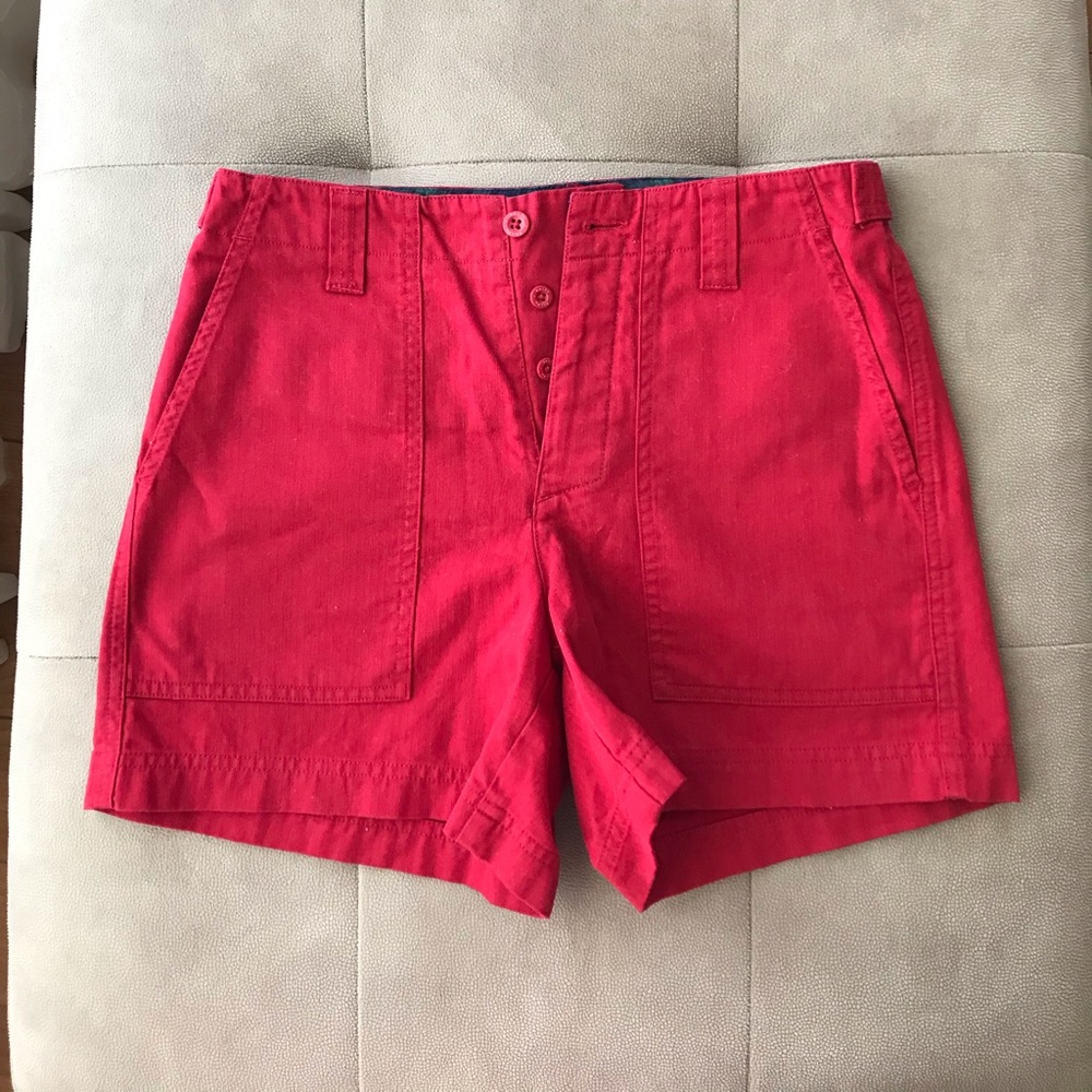 NWOT Ralph Lauren red shorts size 2 button closure - Picture 1 of 4